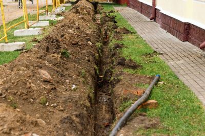 Clogged French Drain